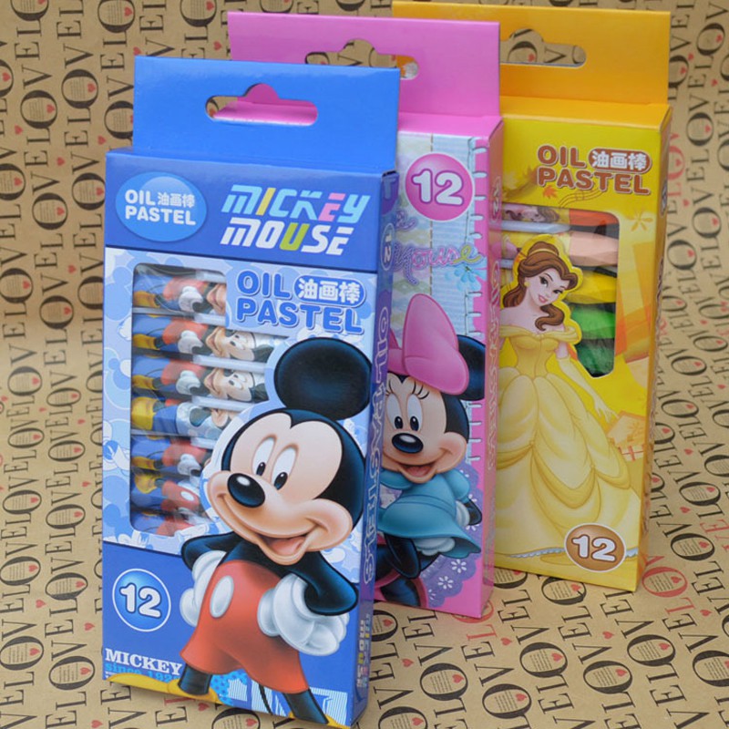 Sáp Dầu 12 Màu Cho Bé
