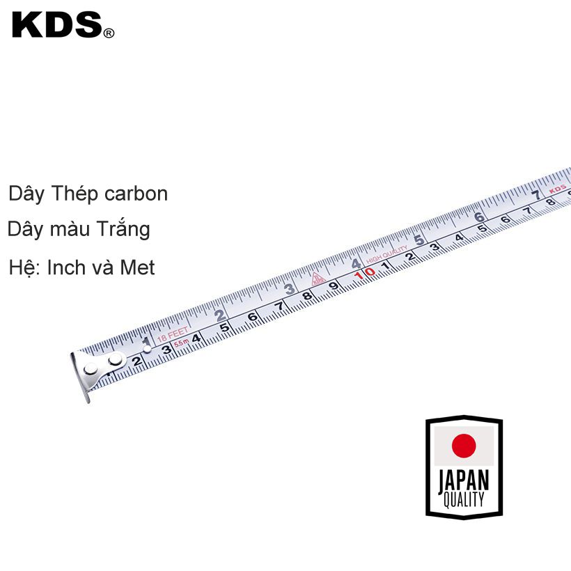 Thước cuộn Nhật Bản KDS hệ Met