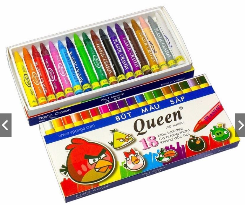 Màu sáp Queen 12 màu/ 18 màu