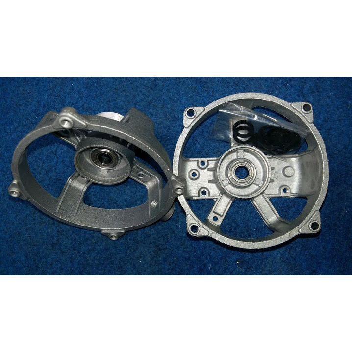 kẹp nhôm stator quạt gió, đã đóng sẳn bạc đạn (vòng bi)
