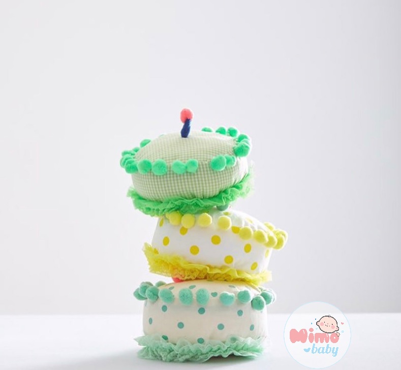 Băng đô bánh sinh nhật style Hàn quốc cho bé