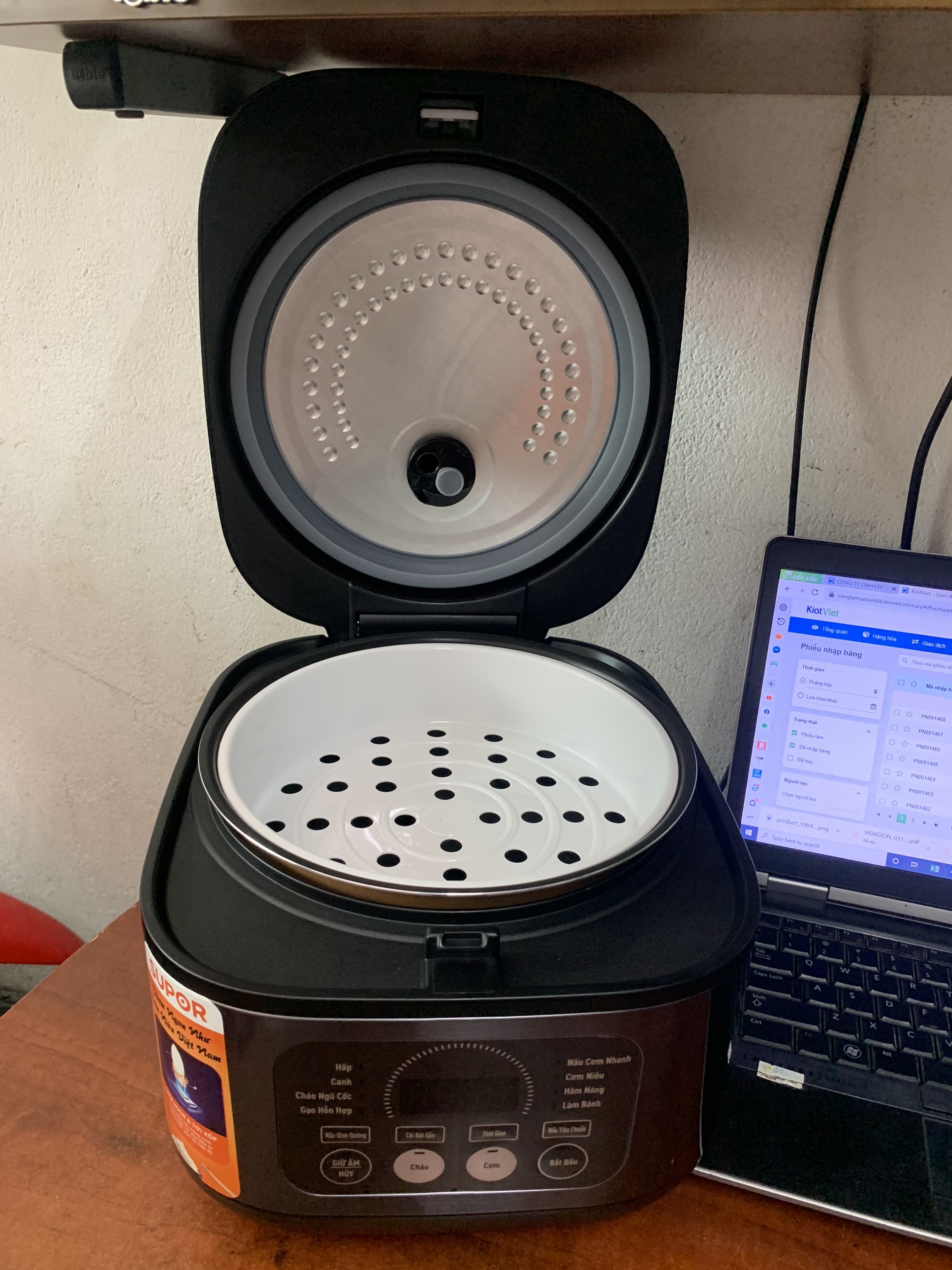 Nồi cơm điện tử thông minh Supor SF40FC996A 1.5 Lít