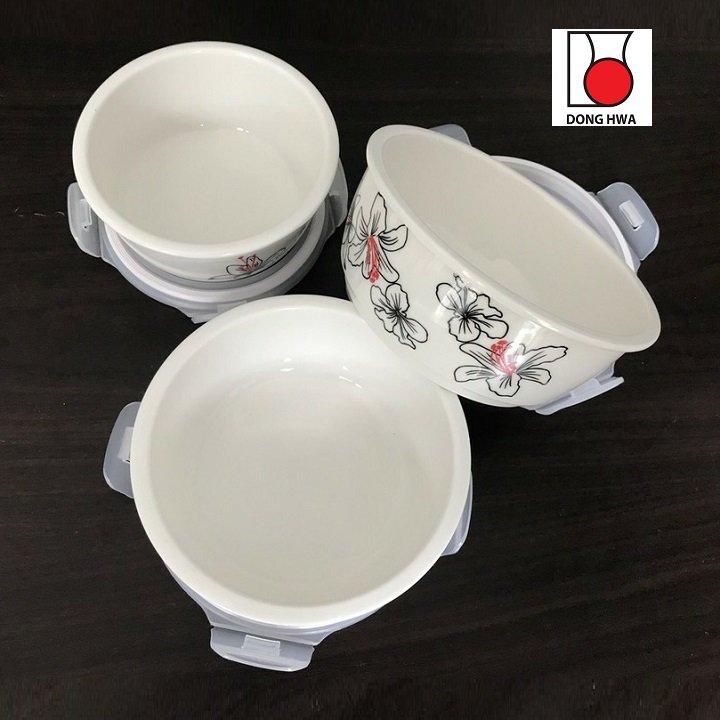 [HCM]hộp đựng cơm trưa- hộp đựng cơm bằng sứ