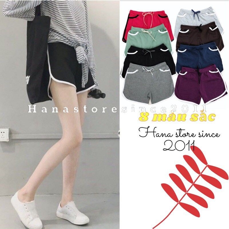 QUẦN SHORT NỮ COTTON MỀM MỊN MÁT CO GIÃN