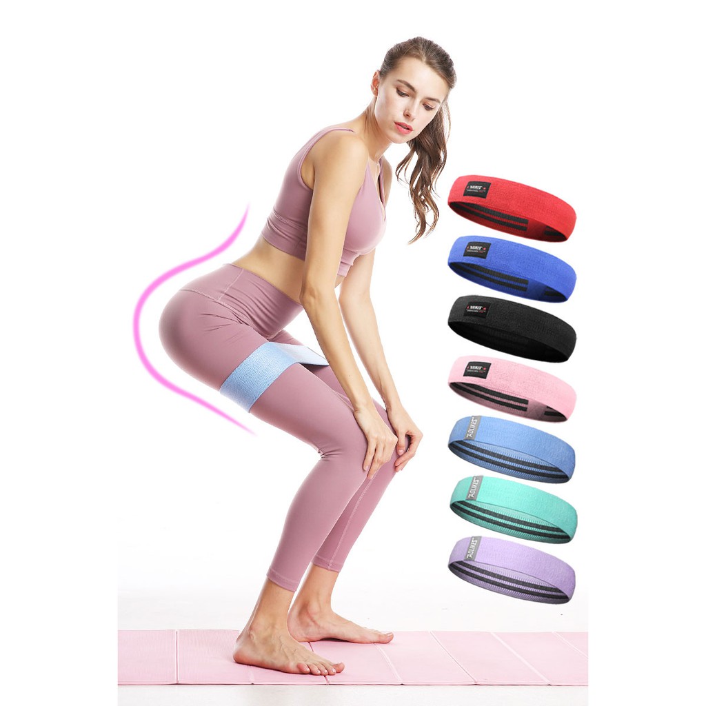 Dây Đàn Hồi Kháng Lực Tập Mông Miniband Aolikes - Dây tập mông miniband