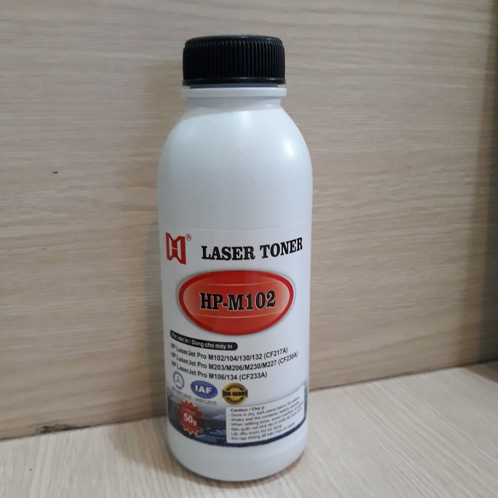 Mực nạp 051, Bình mực máy in Canon LBP 160d, 161dn,162dw, 264dw, 269dw. Chai mực bơm, lọ hủ mực đổ 50gr. Chung mực bơm HP 17a