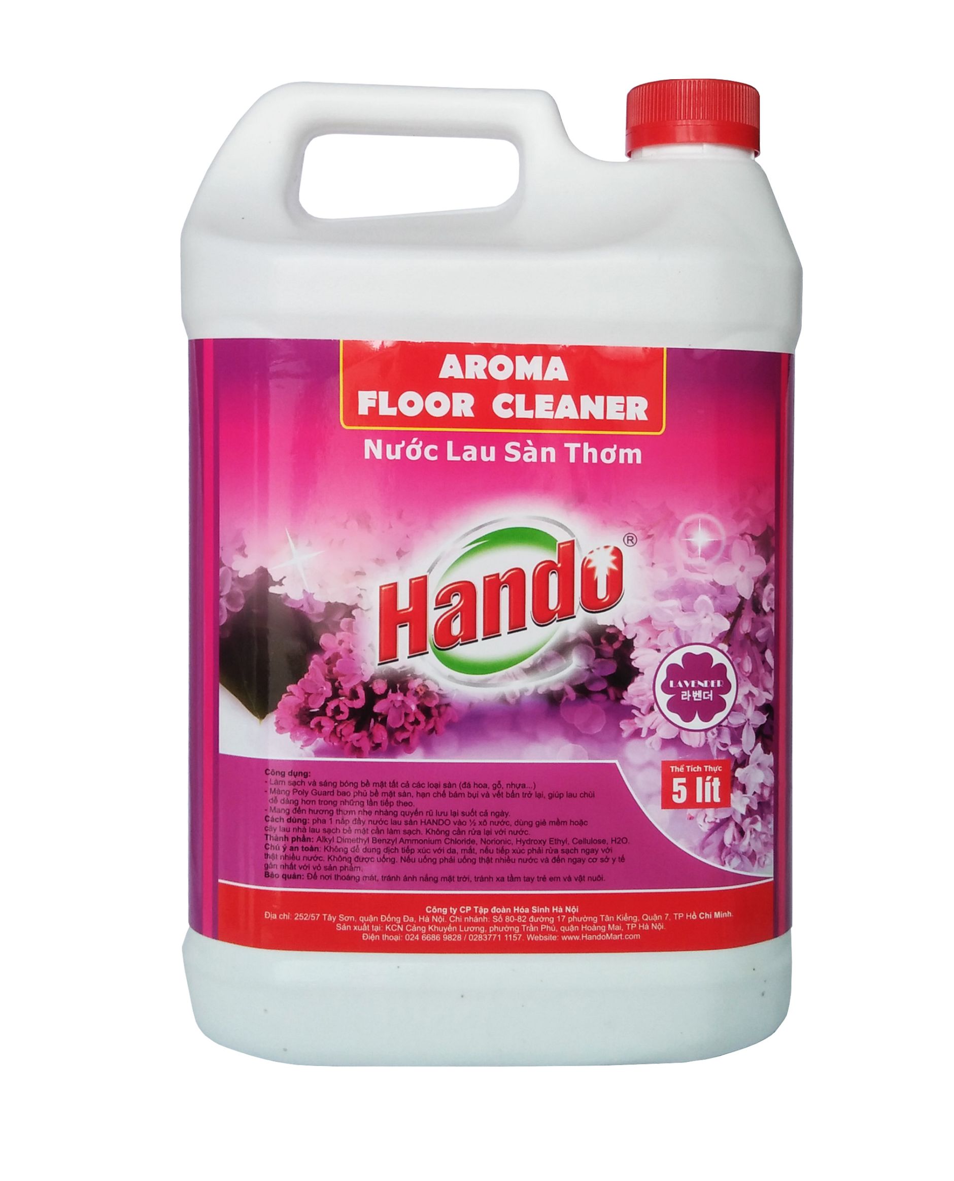 Nước thơm lau sàn Hando 5L