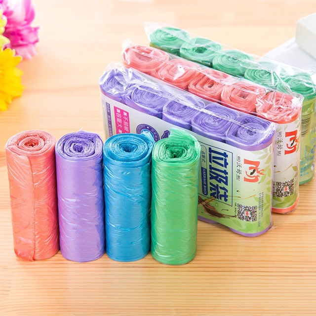 Combo 5 Cuộn Túi Rác Sinh Học Tự Phân Hủy (100 Túi)