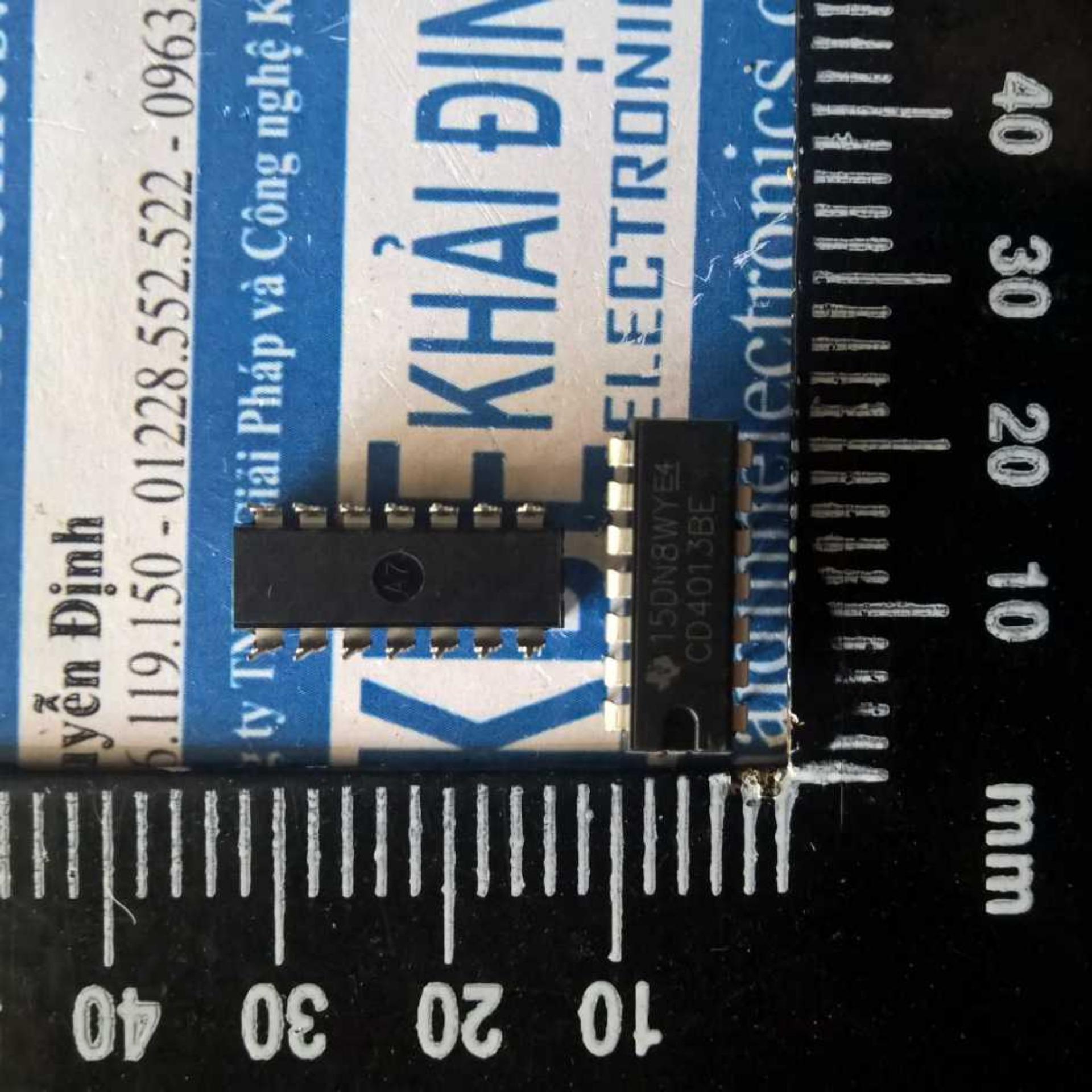 10 con cd4013be dip-14 ic 2 d-flip flop kde1408
