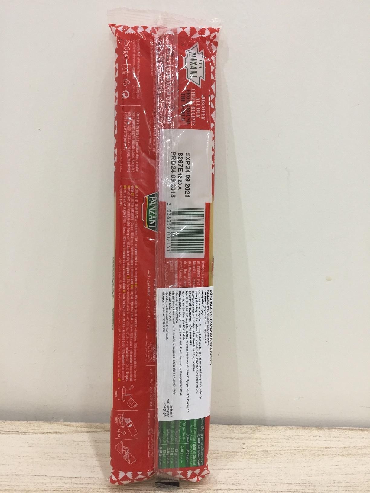 Mì ý Panzani gói 400g