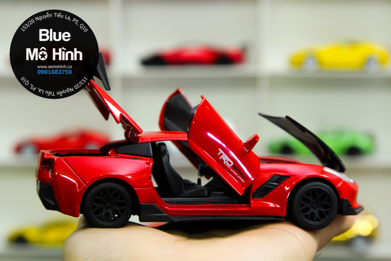 Blue mô hình | Xe mô hình Chevrolet Corvette 1:32
