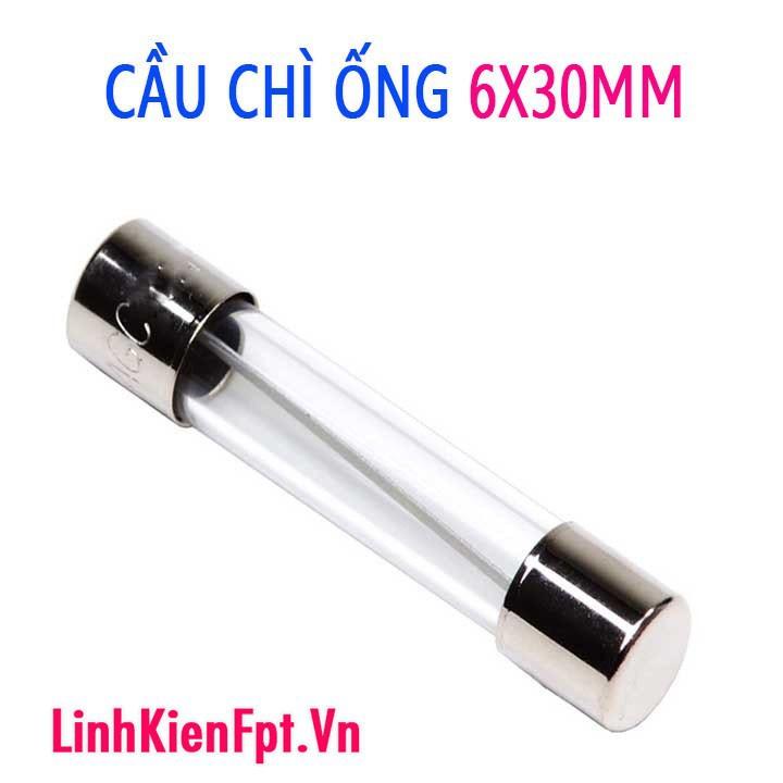 Cầu Chì ống 6x30mm -  Hộp 100 chiếc