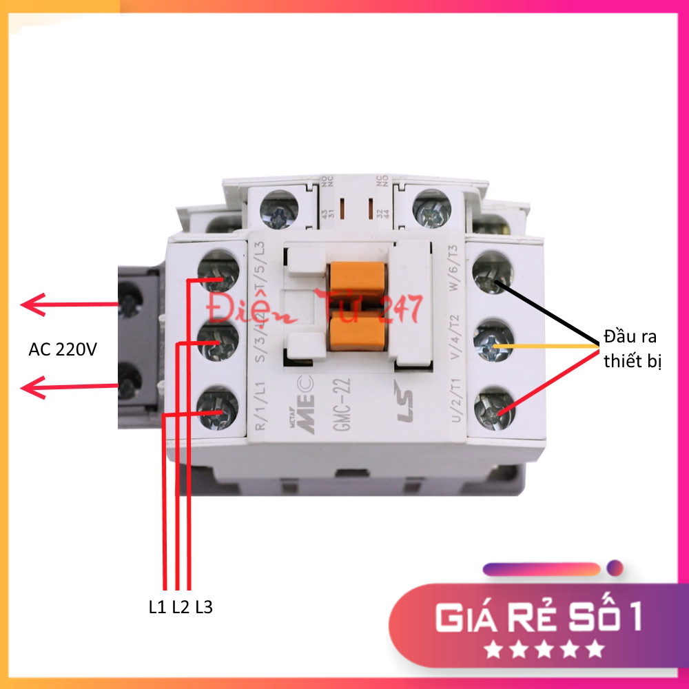 Khởi Động Từ LS Contactor MEC GMC-22