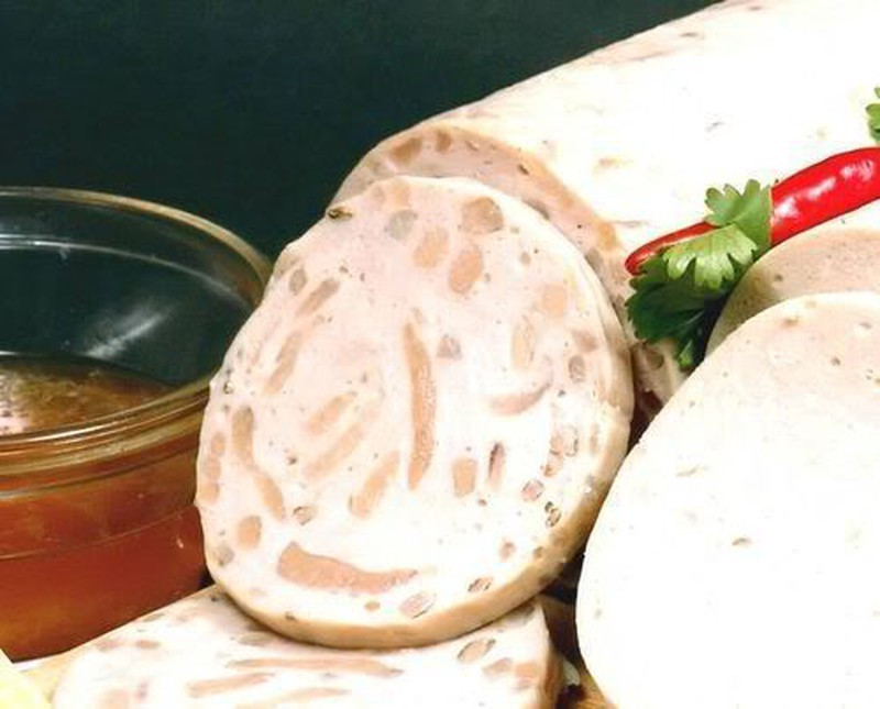 [ Chỉ giao HCM] Chả lụa bì ớt xiêm xanh 500g - viettinmart