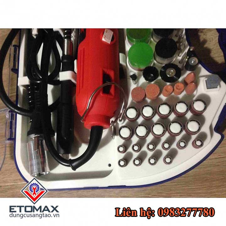 Bộ máy khoan mài mini đa năng v4