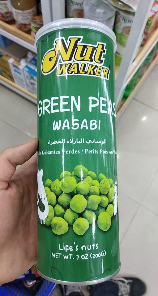 Đậu hà lan vị wasabi nut walker 200g