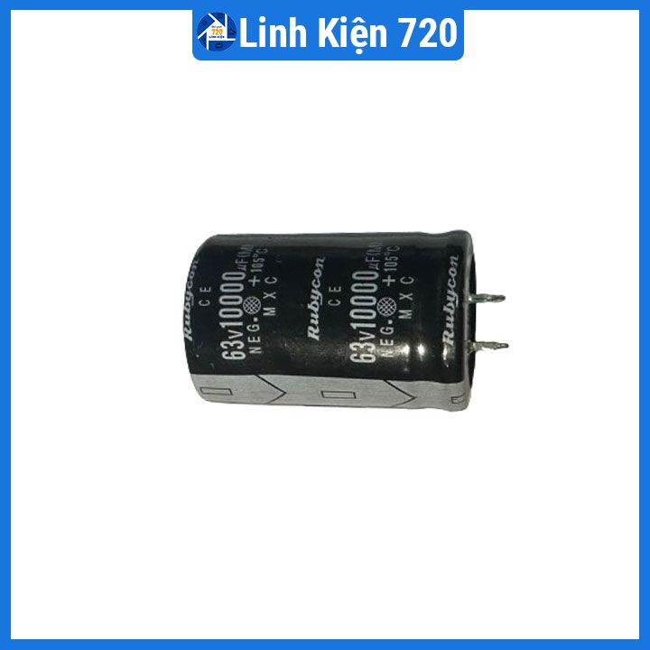 Tụ hóa 63V, tụ điện phân cực 1000uF