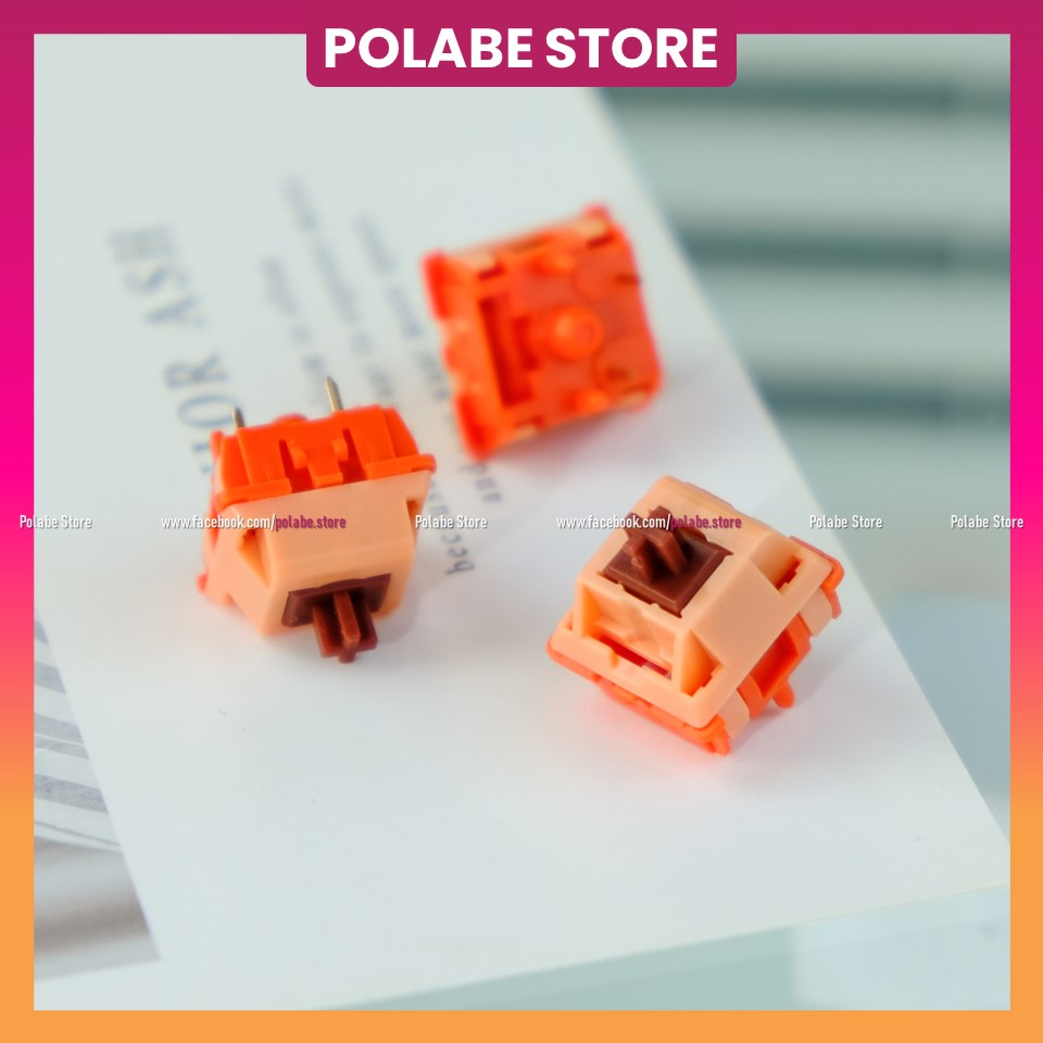 Công tắc PH JOEL linear switch gõ mượt bàn phím cơ PH Studio switch - Polabe Store