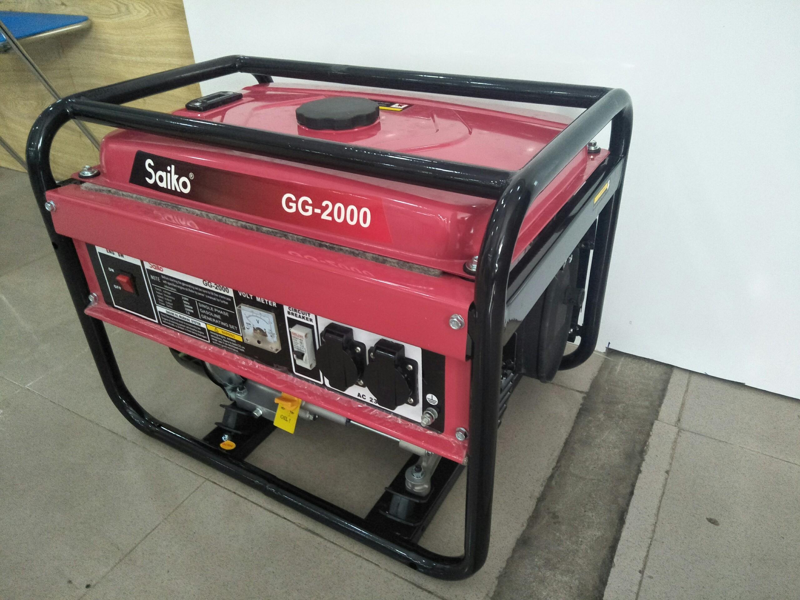 Máy phát điện Saiko GG-2000