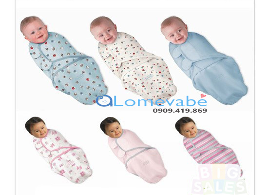 [HCM]CHĂN Ủ QUẤN SWADDLEME TRẺ SƠ SINH SUMMER.CHO BÉ GÁI