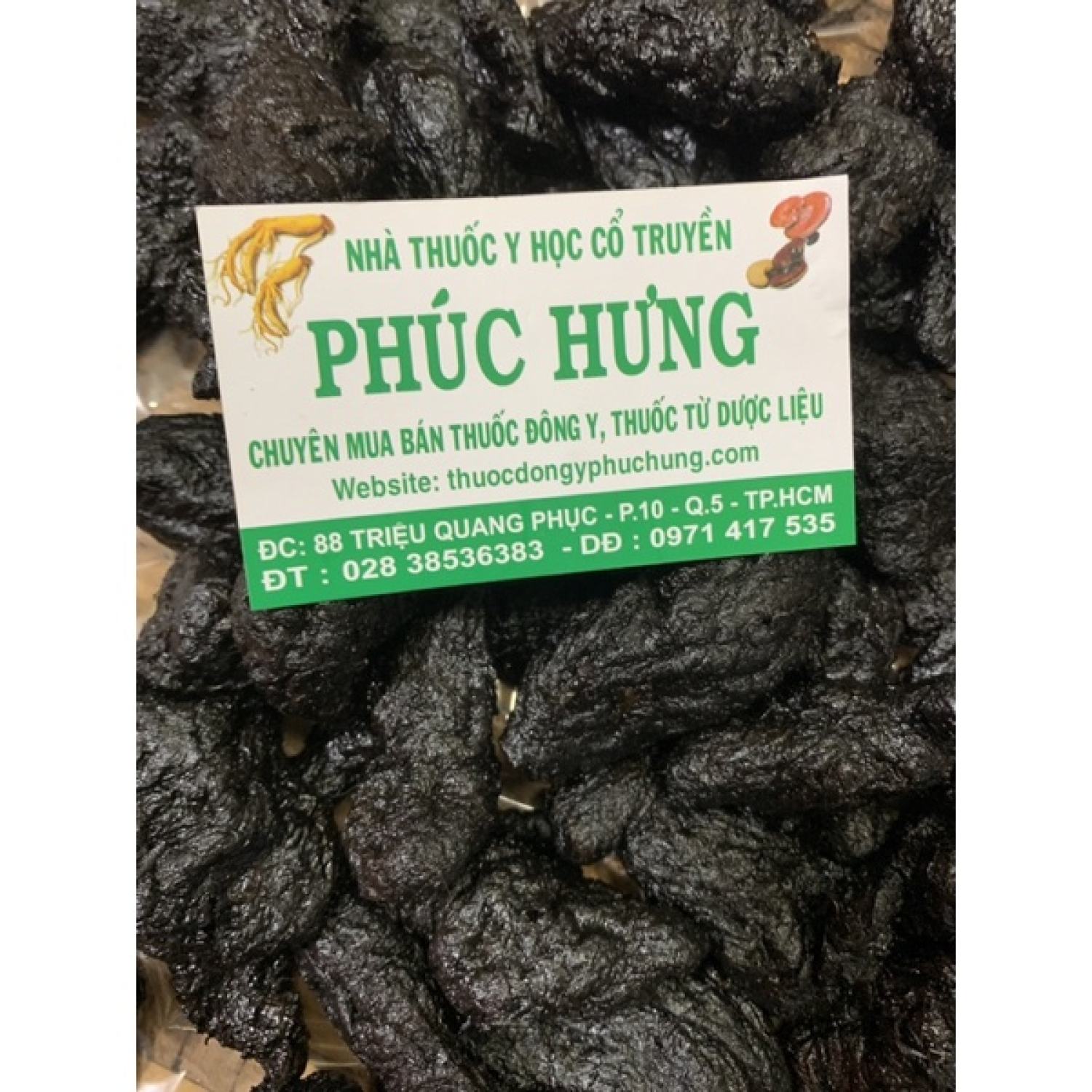 Thục địa khô thơm_500gr (Tặng sét sâm bí đao khi mua 1kg)