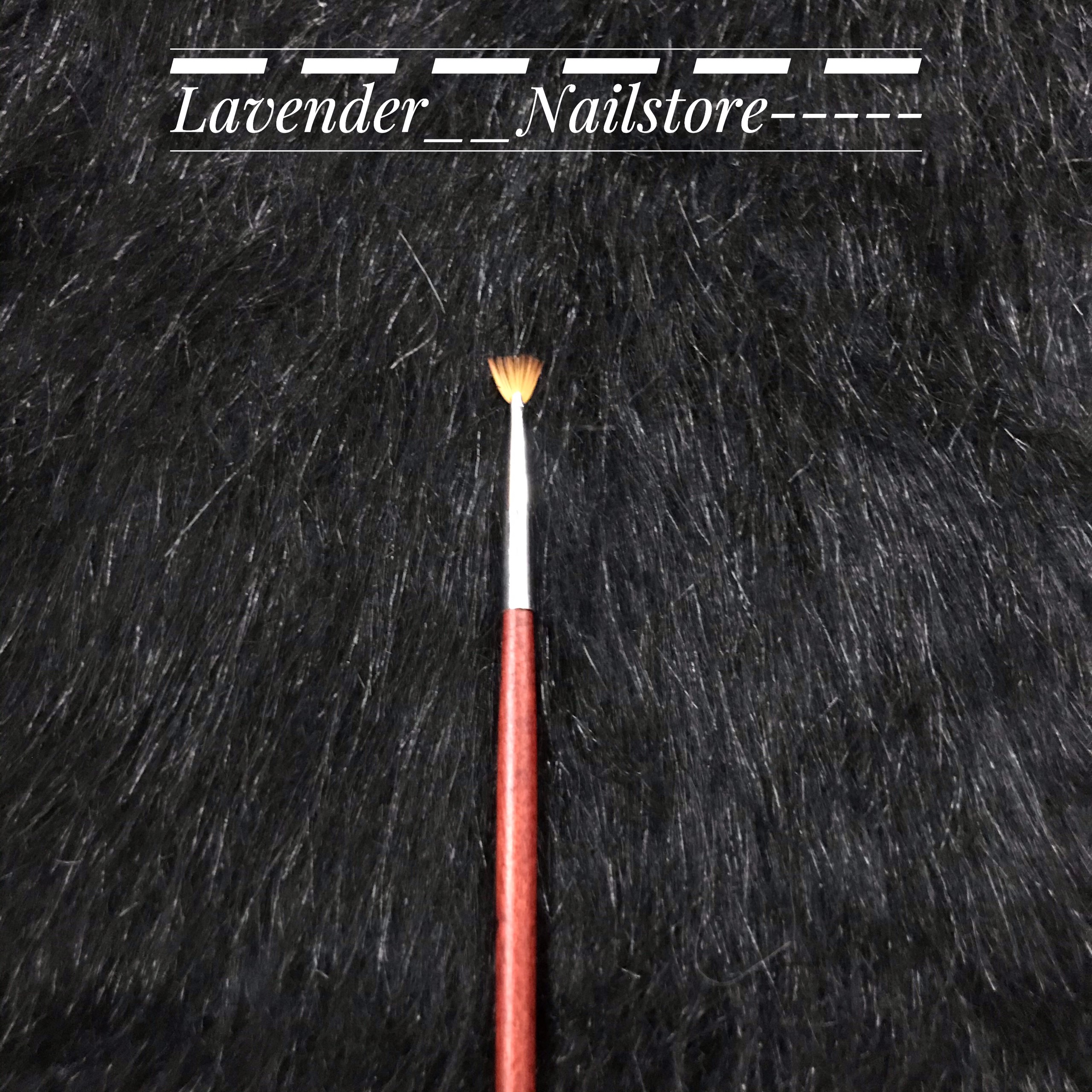 cọ xoè cọ rắc kim tuyến nail