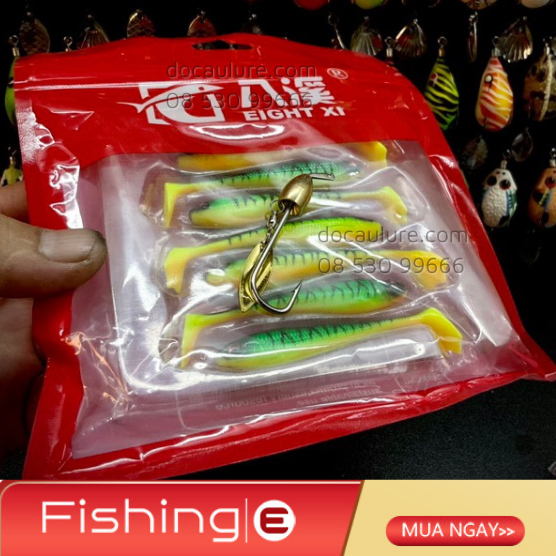 LƯỠI JIGHEAD THÉP AR15 MÓC MỒI MÊM 5g & 8g
