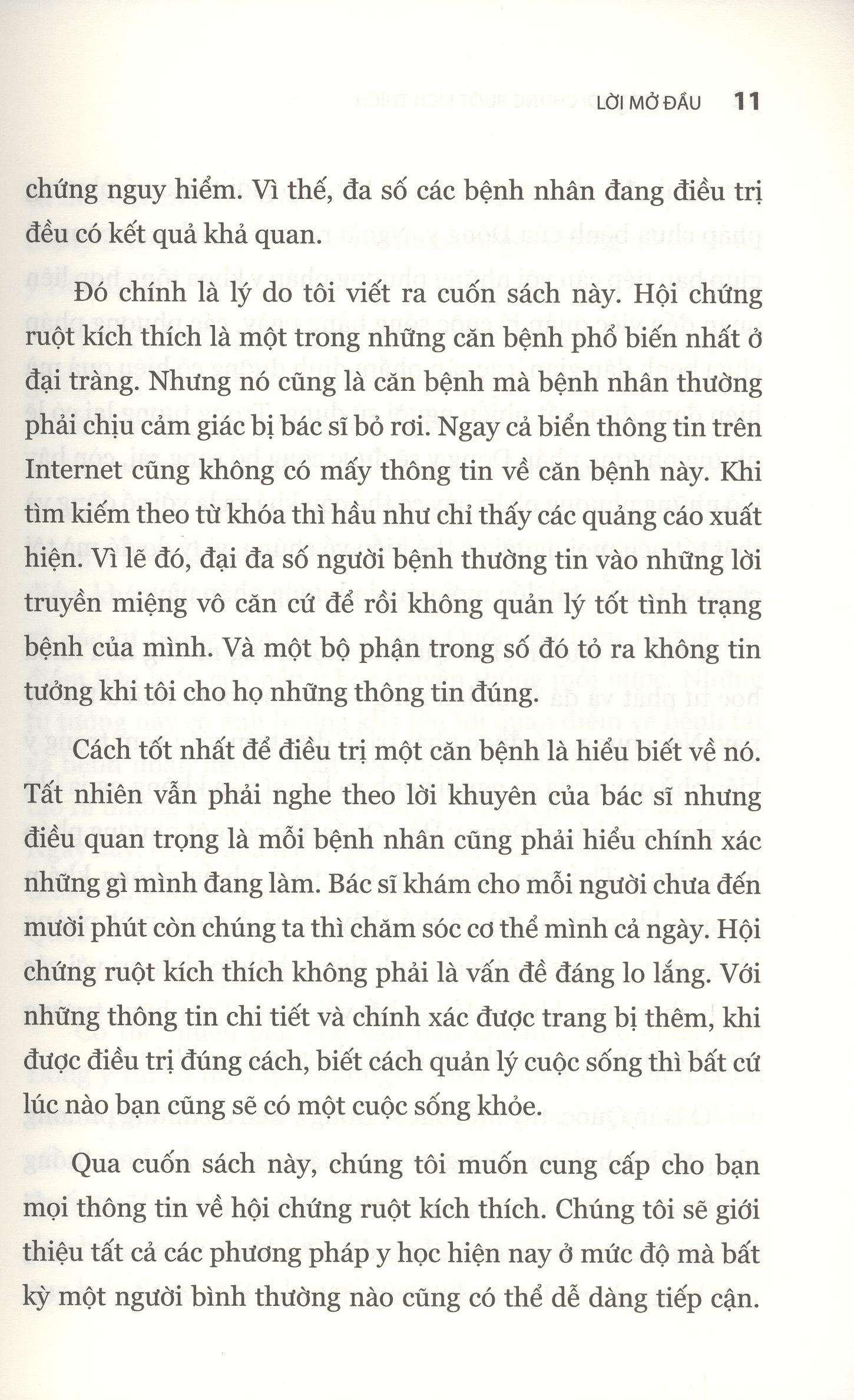 Tạm Biệt Hội Chứng Ruột Kích Thích