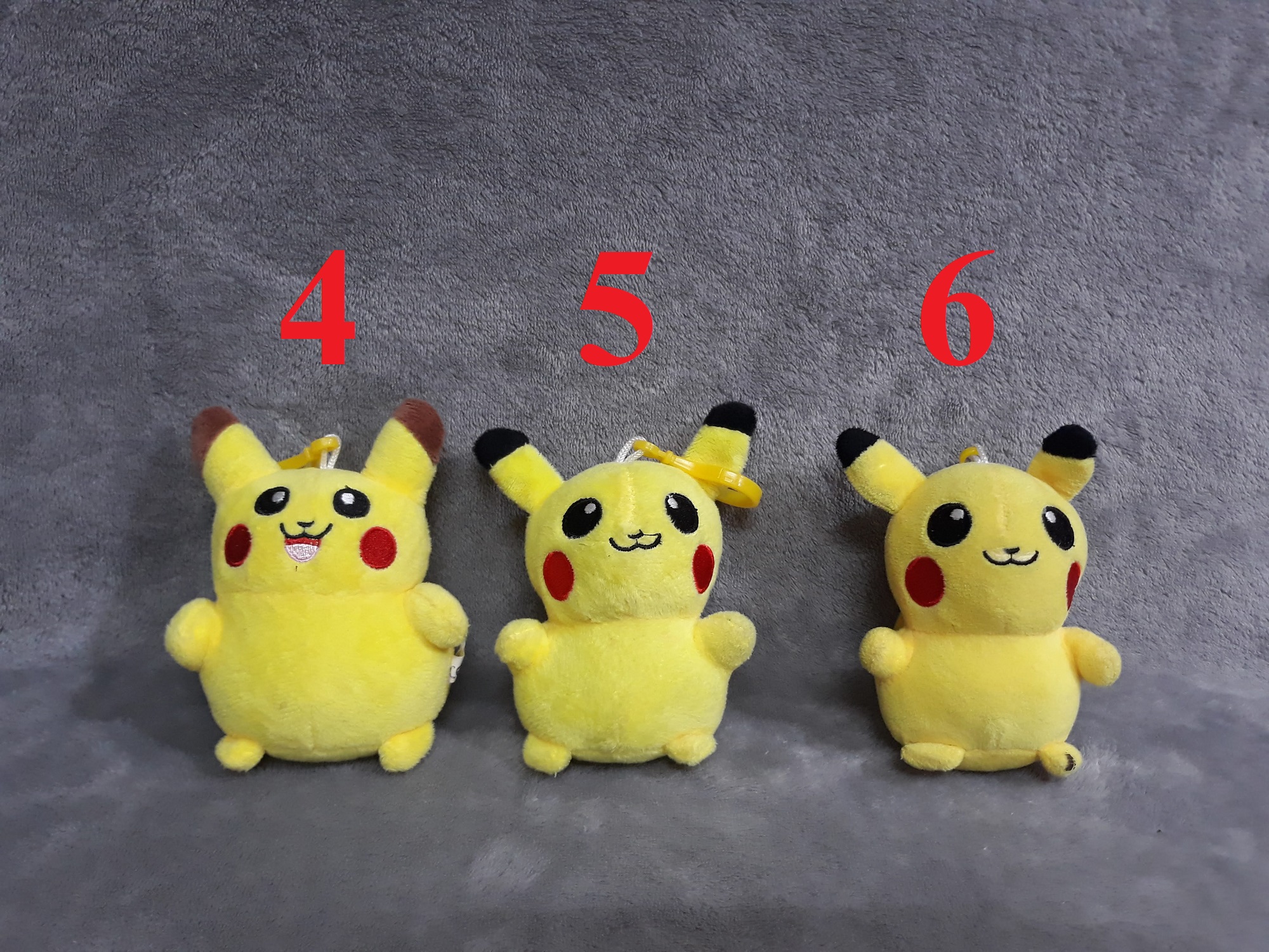 MÓC KHÓA GẤU BÔNG DỄ THƯƠNG [POKEMON] [HÀNG SI]