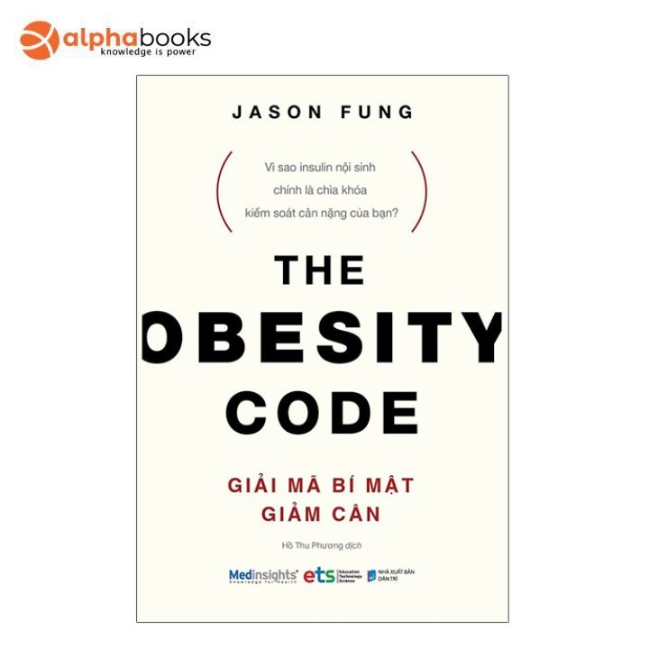 Sách Alphabooks - Giải Mã Bí Mật Giảm Cân - The Obesity Code