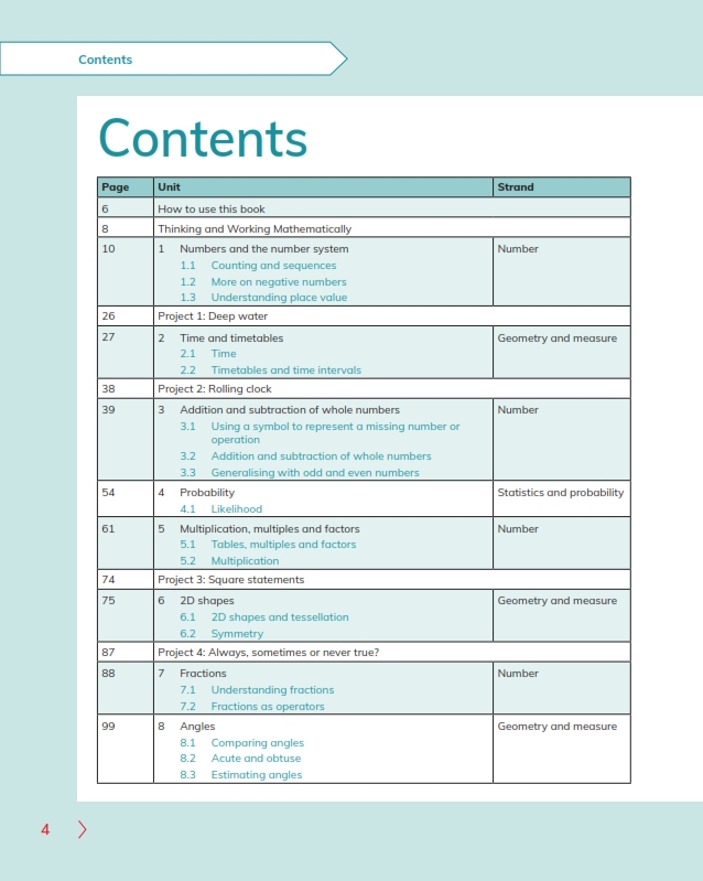 Cambridge Global English, Primary science, Primary mathematics second edition stage 4