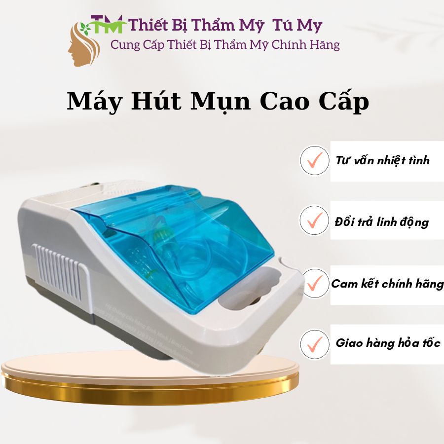 Máy hút mụn cao cấp, máy hút mụn nova siêu khỏe kết hợp phun oxy tinh chất chuyên dụng cho spa thẩm mỹ viện