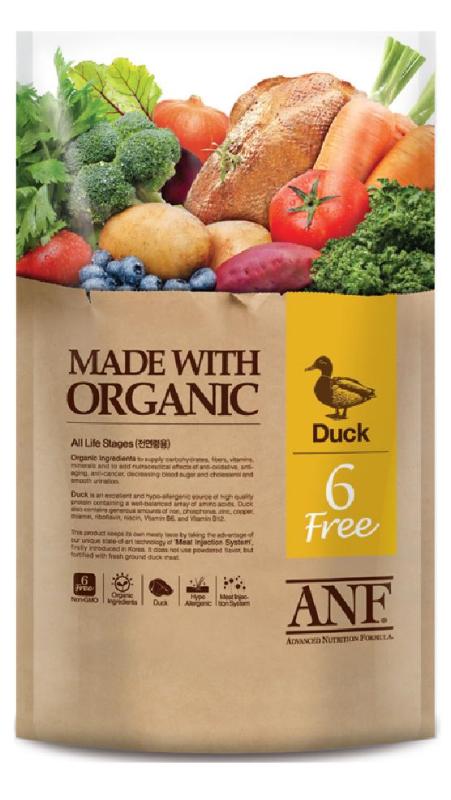 Hạt ANF 6 Free Organic vị Vịt 6kg