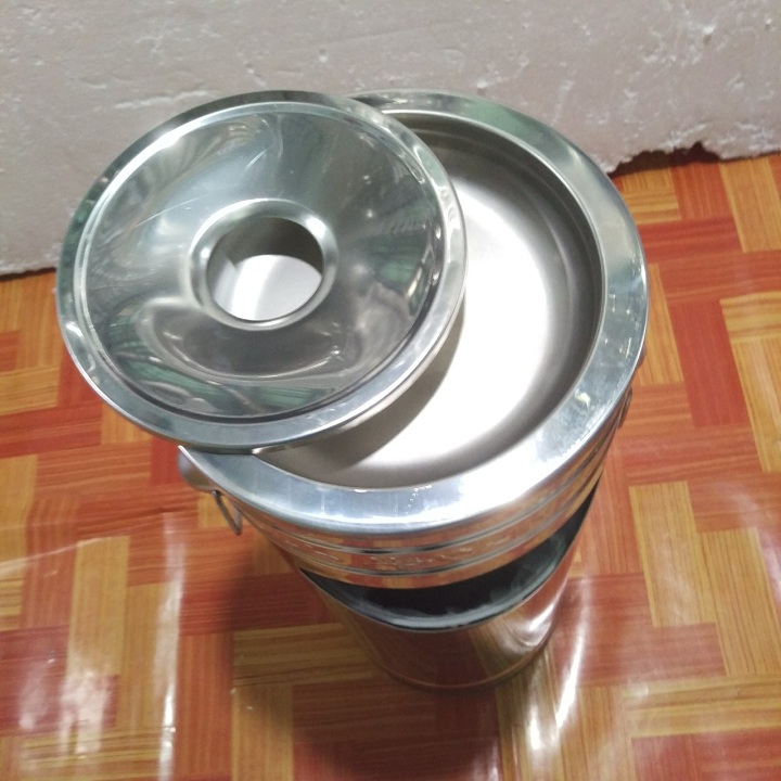 [HCM]THÙNG RÁC VĂN PHÒNG INOX -THRI4
