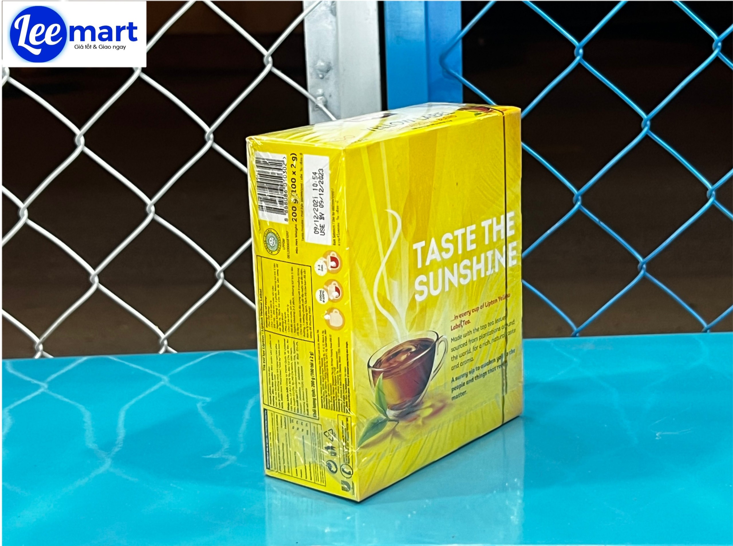 Trà Lipton túi lọc nhãn vàng 200g (100 gói x 2g)