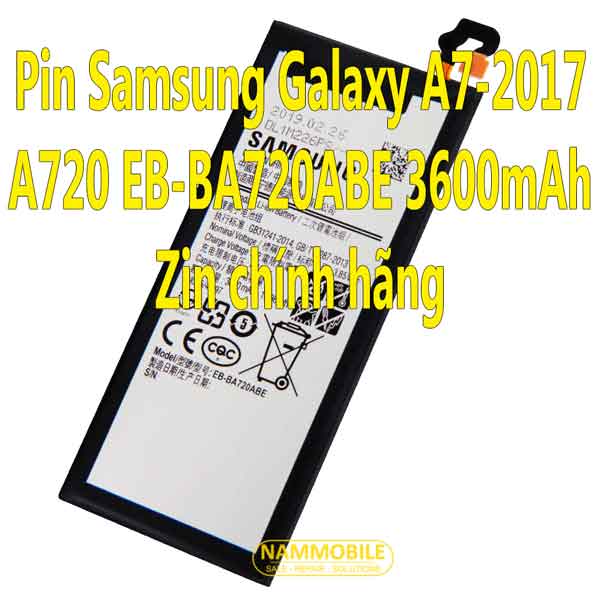 Pin Samsung Galaxy A7 2017-A720 EB-BA720ABE + Tặng Siêu Dán Pin