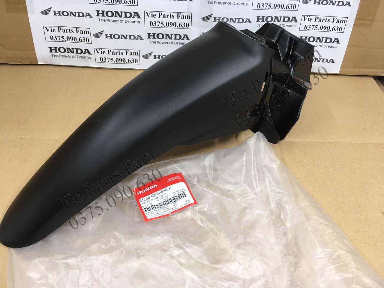 Dè chắn bùn trước phần b xe wave a110 đời 2017 trở lên, hàng theo xe mới 100% chính hiệu honda motor vn