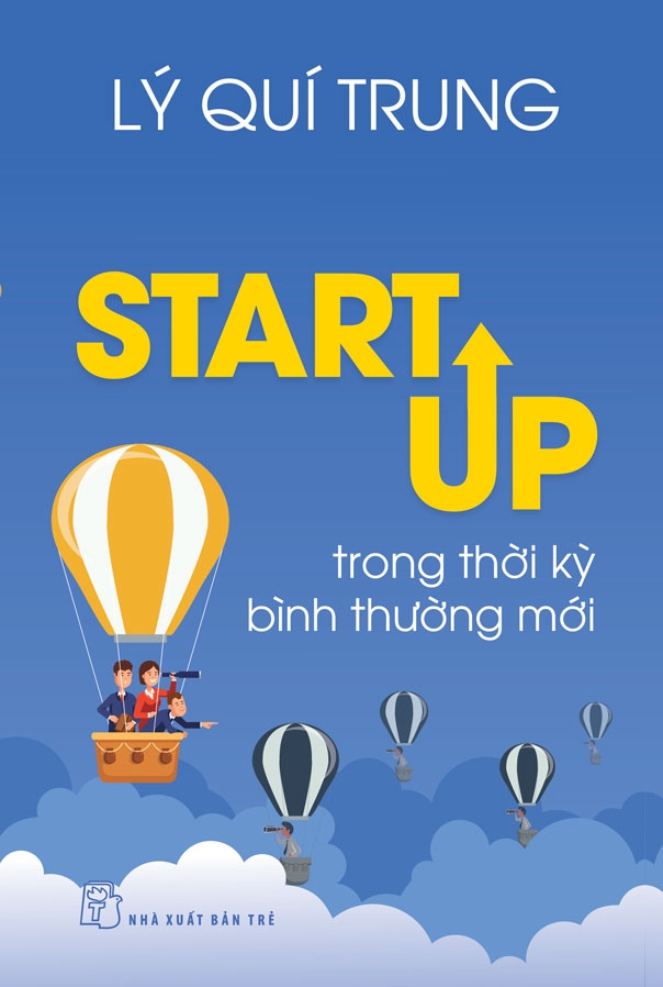 Sách nxb trẻ - startup trong thời kỳ bình thường mới
