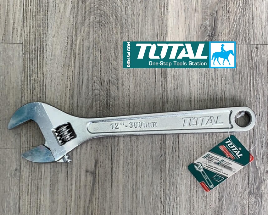 Mỏ lết 300mm 12inch Adjustable Wrench Total INGCO THT1010123
