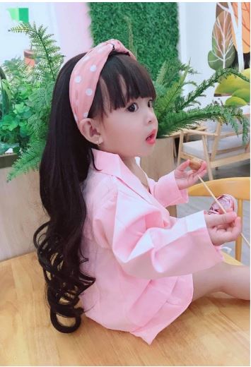 [HCM]Bờm tóc xoăn cho bé (2-10 tuổi)