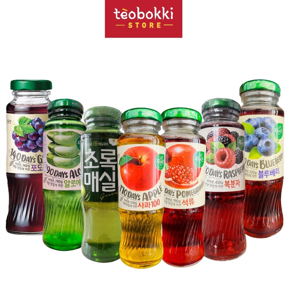 Nước trái cây Woongjin 180ml
