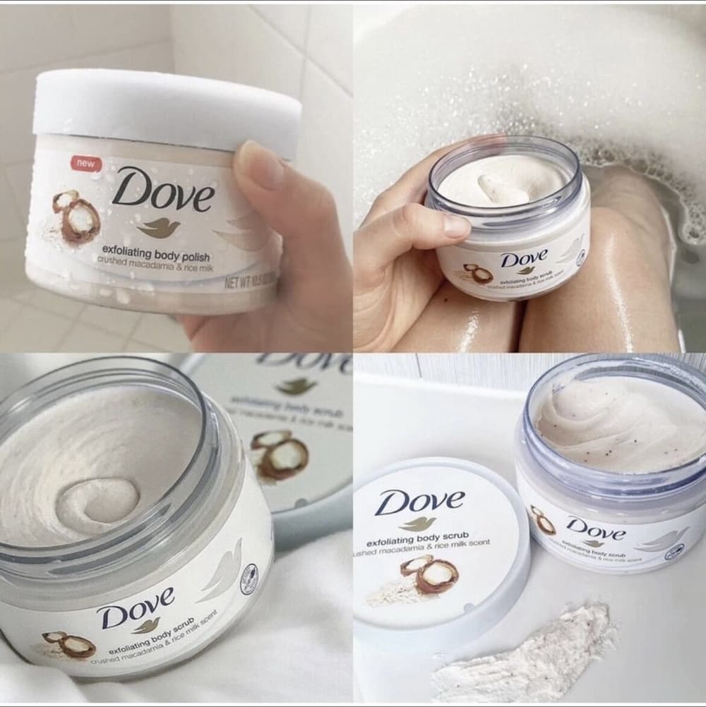 Tẩy Da Chết Toàn Thân DOVE Exfoliating Body Polish