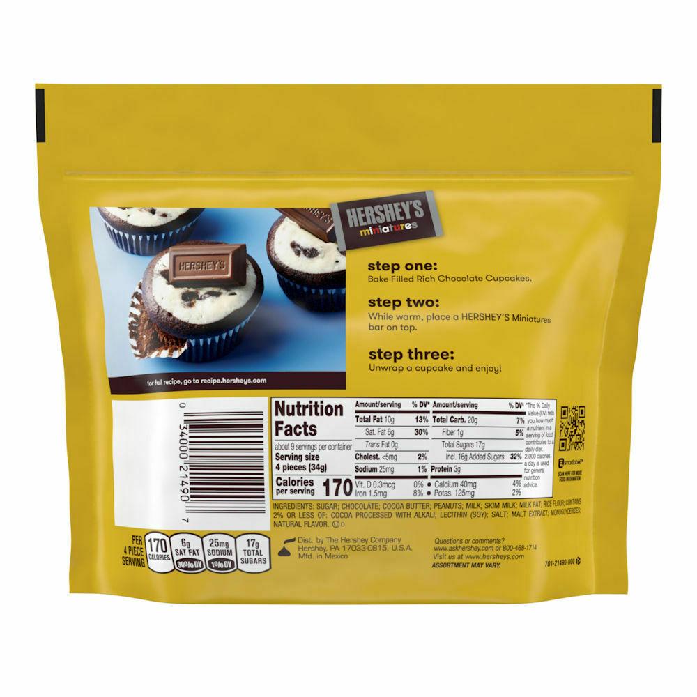 Socola Hershey’s Miniatures Chocolate 294g - [MỸ]