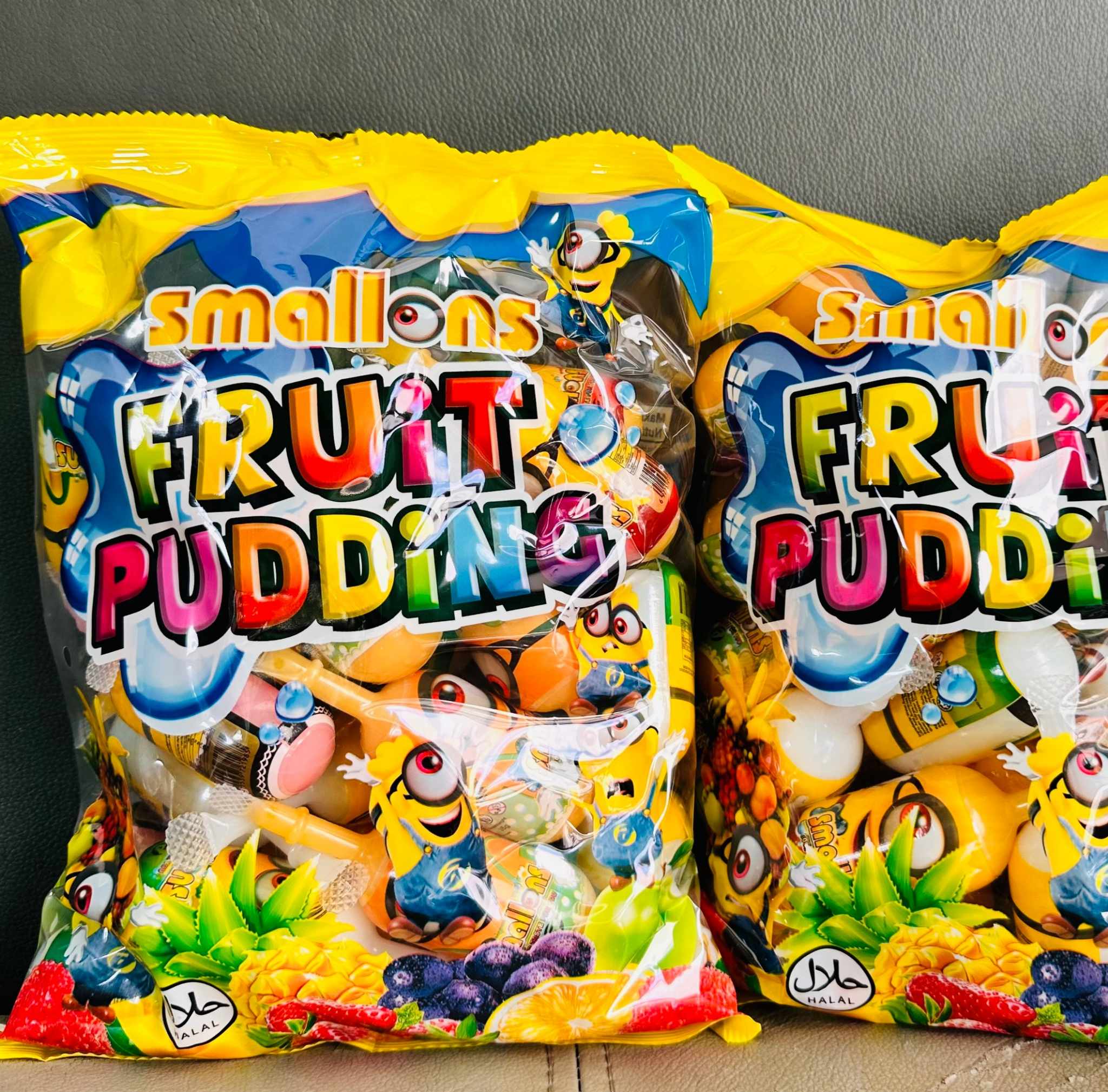 THẠCH PUDDING MINION VỊ TRÁI CÂY SIÊU CUTE CHO BÉ ( GÓI 840G)
