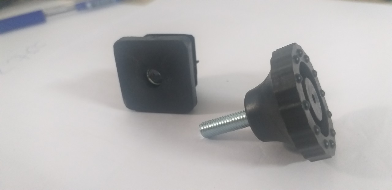 Chân tăng chỉnh sắt hộp 25x25