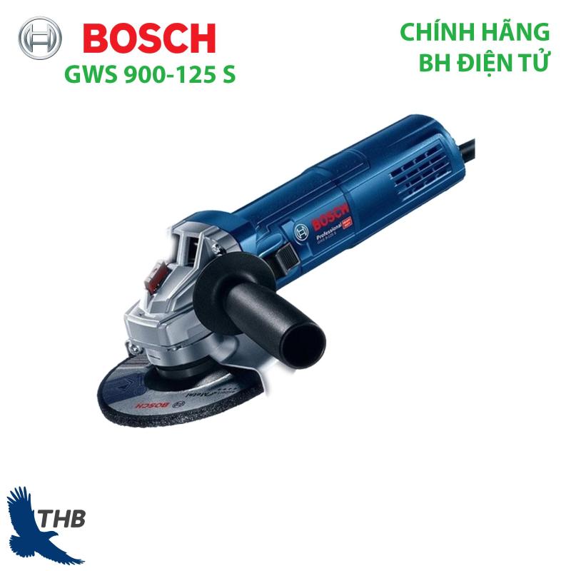 Máy mài góc cầm tay Mày cắt cầm tay Bosch GWS 900-125 S Công tắc đuôi Công suất 900W đá 125mm Bảo hành điện tử 12 tháng