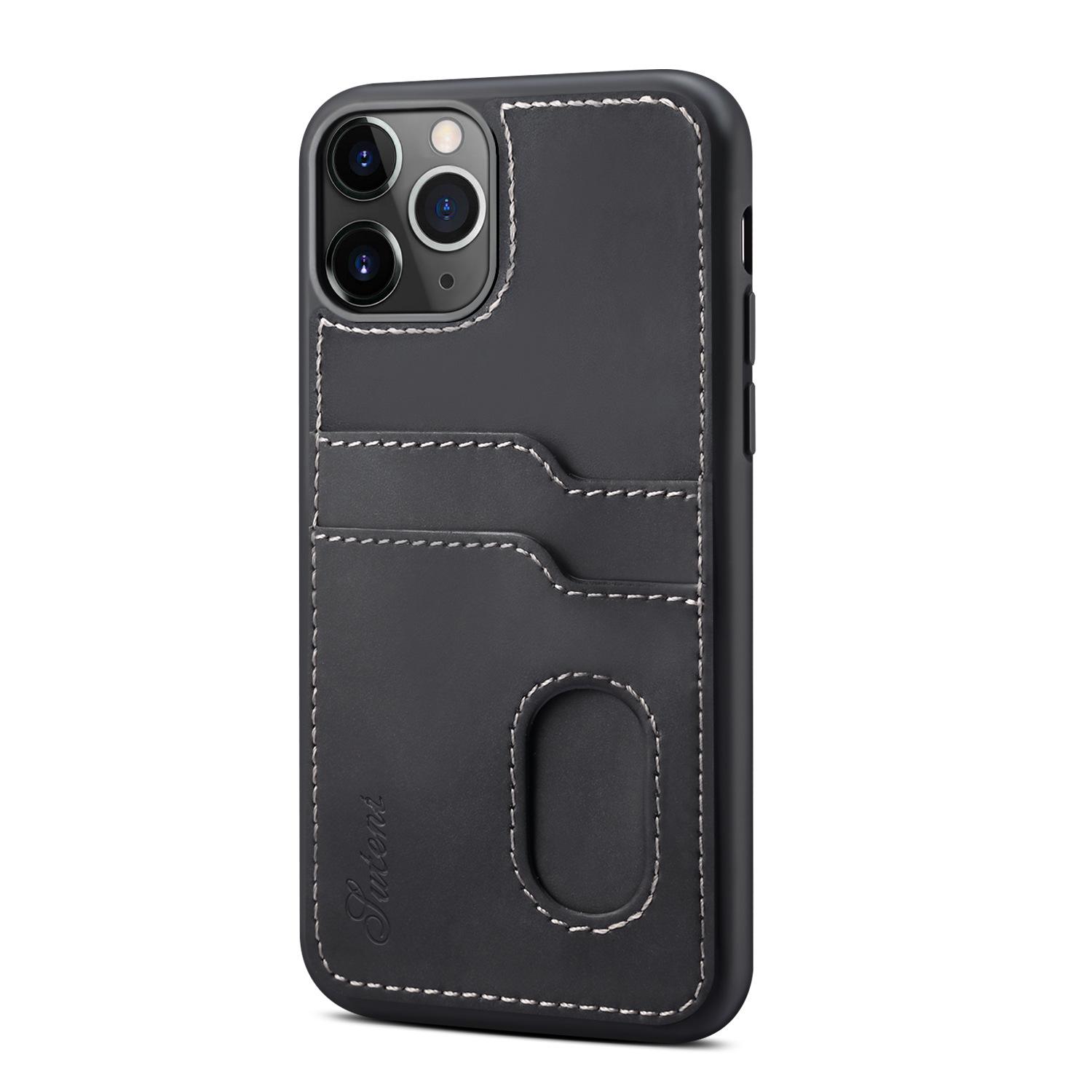 Ốp lưng da cao cấp và đựng thẻ cho iPhone 11/  iPhone 11Pro/ iPhone 11 Pro Max