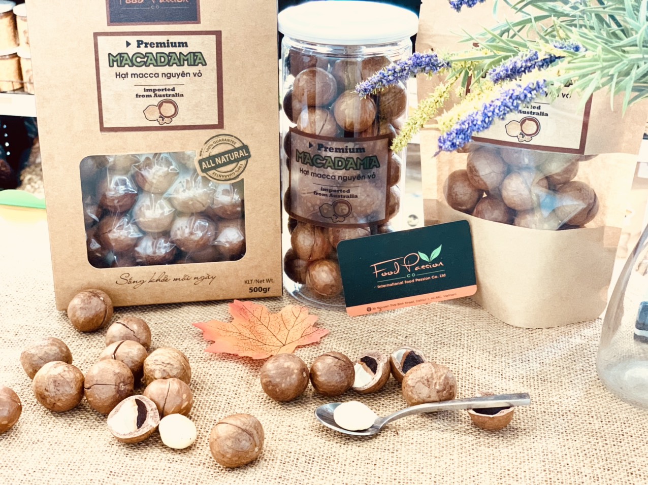 Hạt Macca Nứt Vỏ-ROASTED MACCADAMIA INSHELL