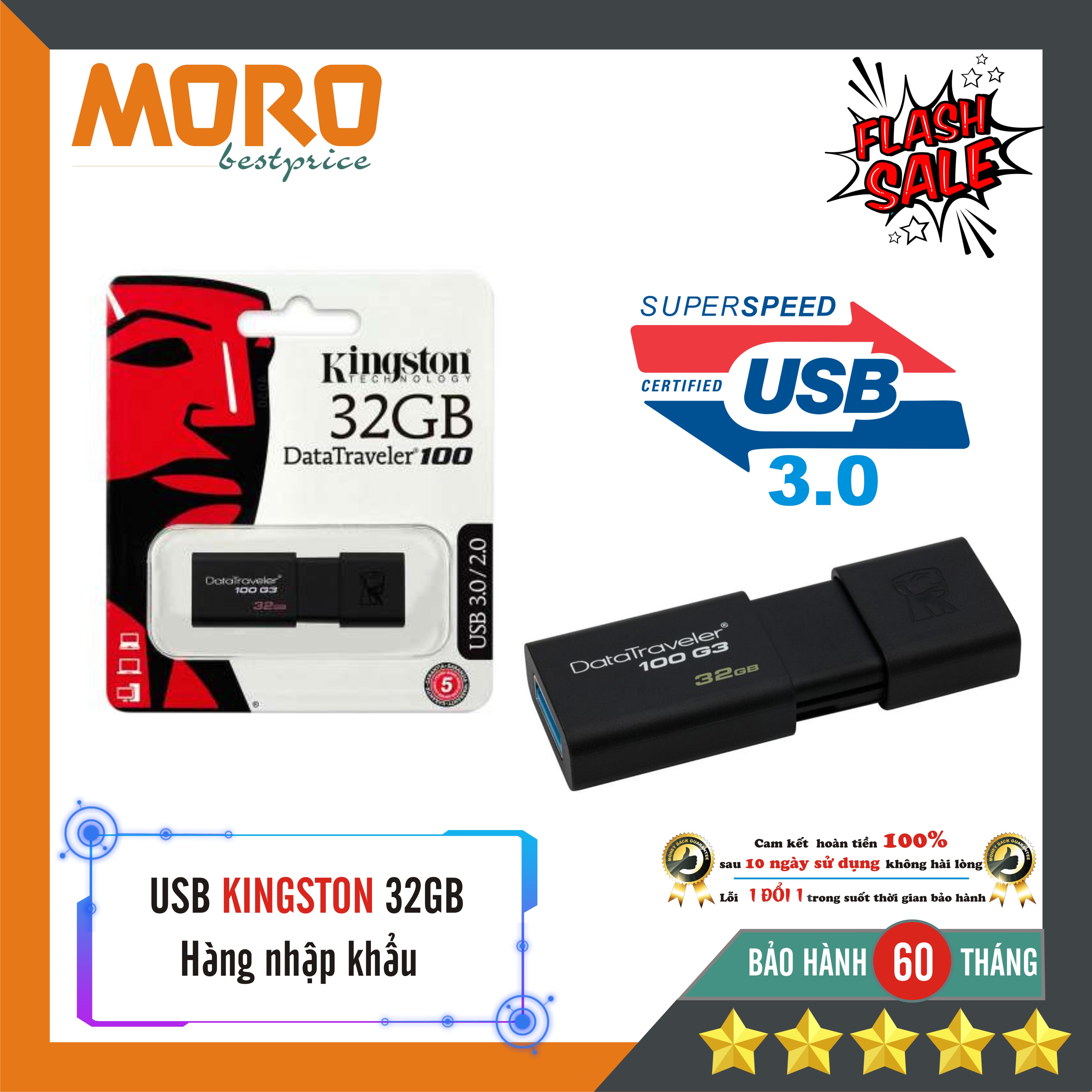 USB Kingston DT100G3