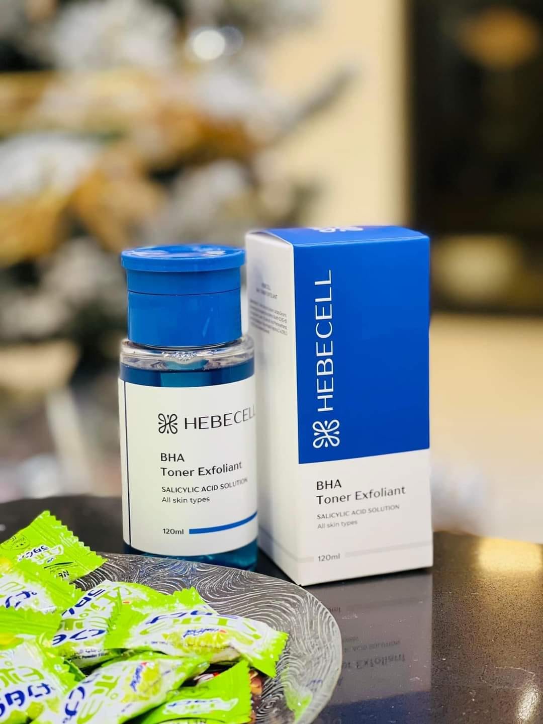 BHA Toner Exfoliant Hebecell chính hãng